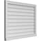 Ekena Millwork Vertical Surface Mount PVC Gable Vent w/ 2"W x 2"H , Brickmould Sill Frame, 36"W x 28"H GVPVE36X2803SN - alternate 4